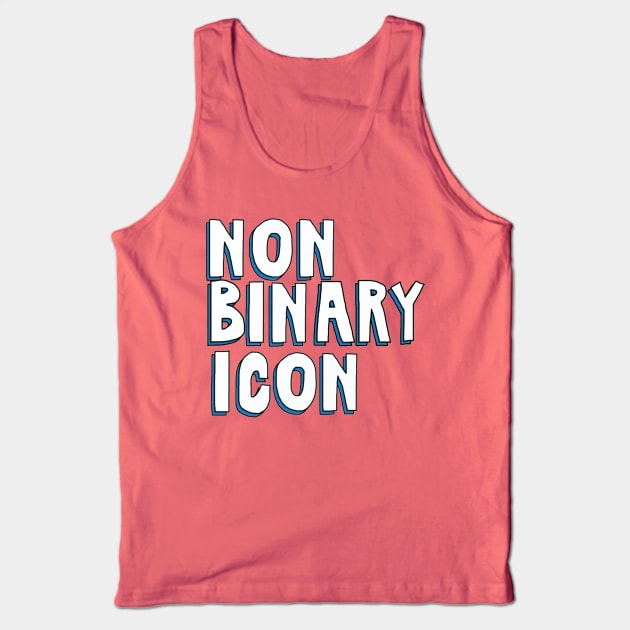 Nonbinary Icon Tank Top by The Bechdel Cast